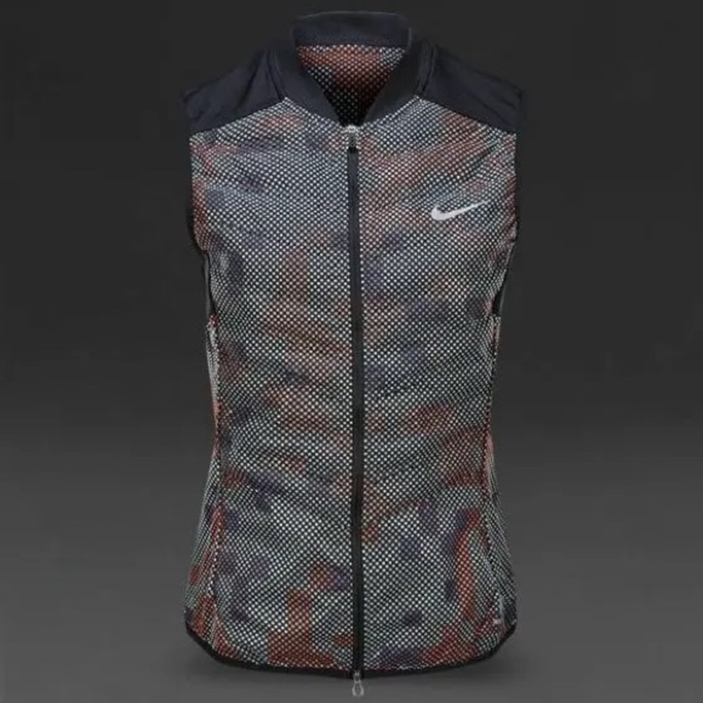 Nike Women's Running Aeroloft Flash Vest Black Multi
